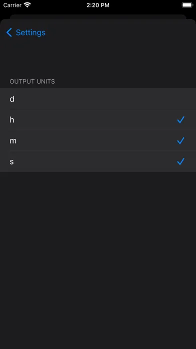 Time Calculator × سکرین شاٹس