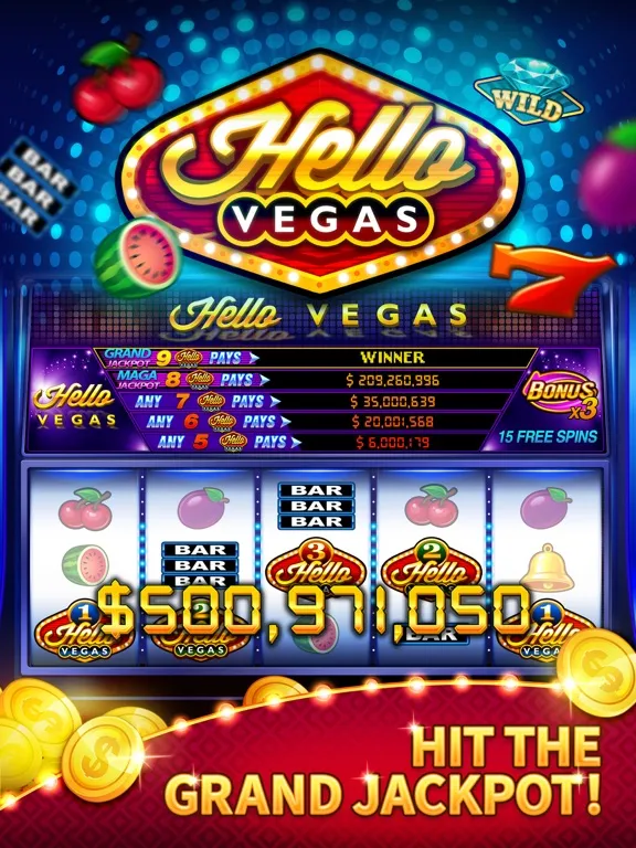 Hello Vegas Slots – Mega Wins iPad  स्क्रीनशॉट