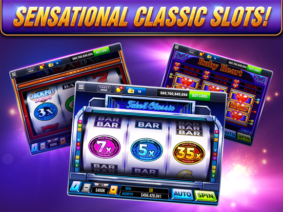 Take5 Casino - Slot Machines iPad 应用截图