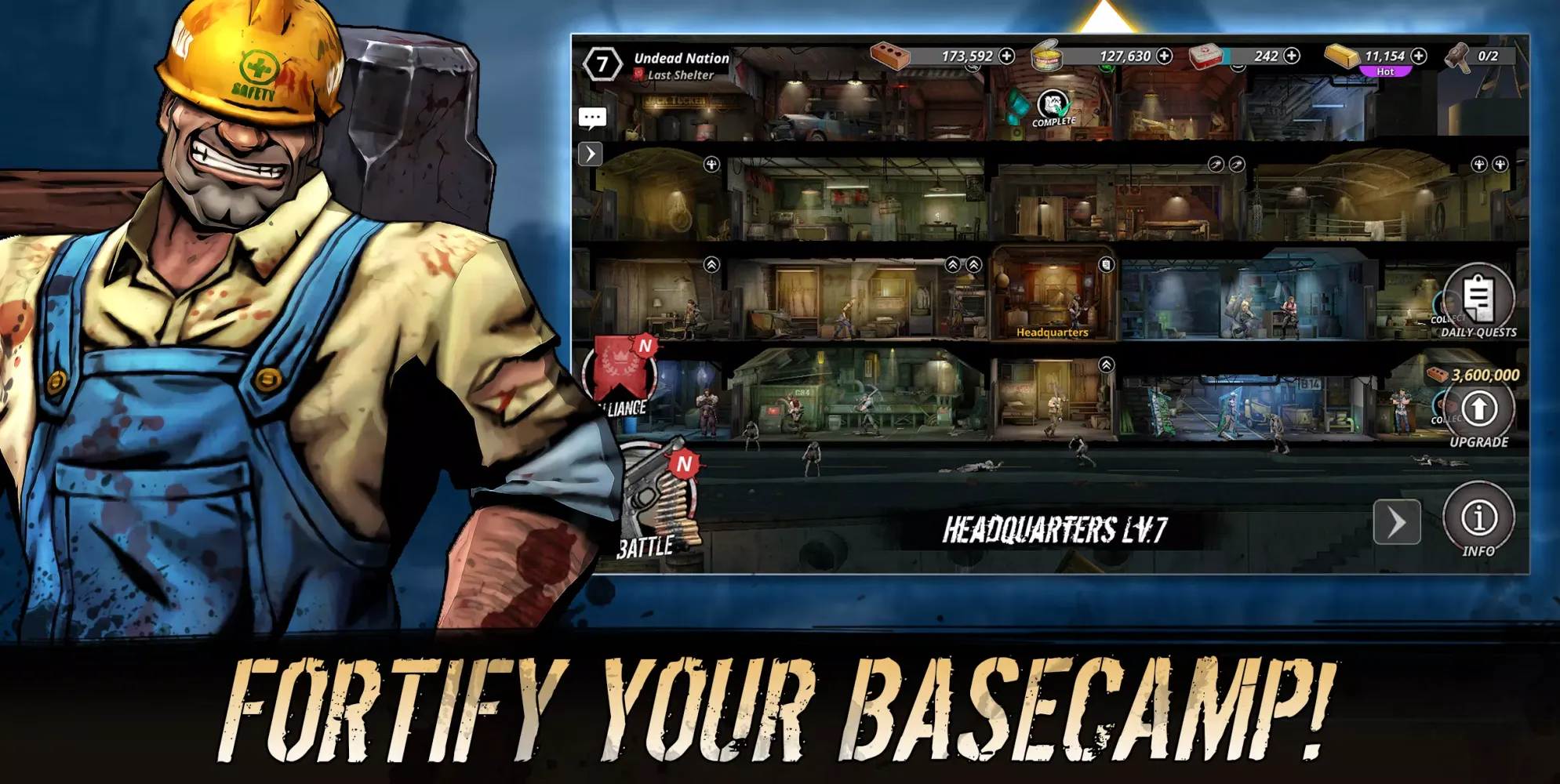 Undead Nation سکرین شاٹس