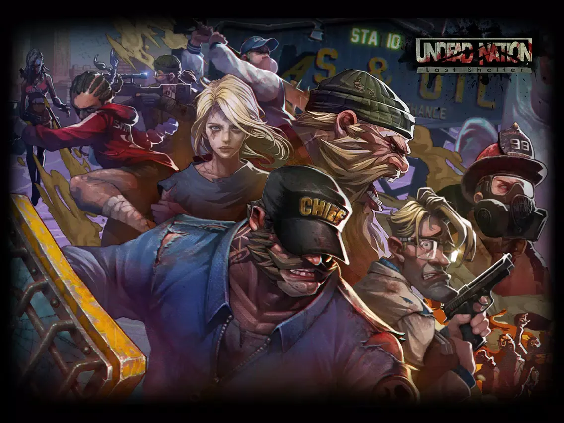 Undead Nation: Last Shelter iPad  Screenshots