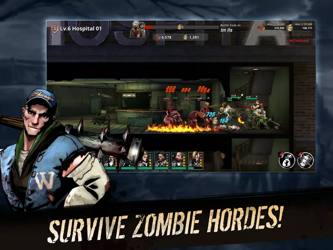 Undead Nation: Last Shelter iPad  Screenshots