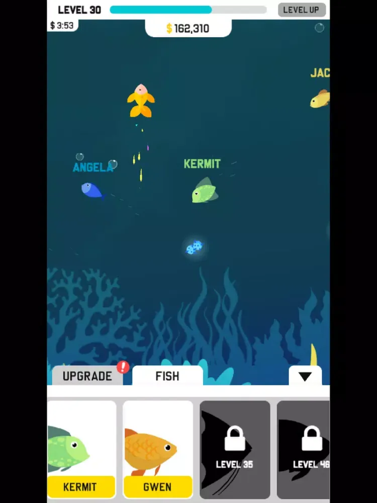ภาพหน้าจอของ Idle Aqua iPad 