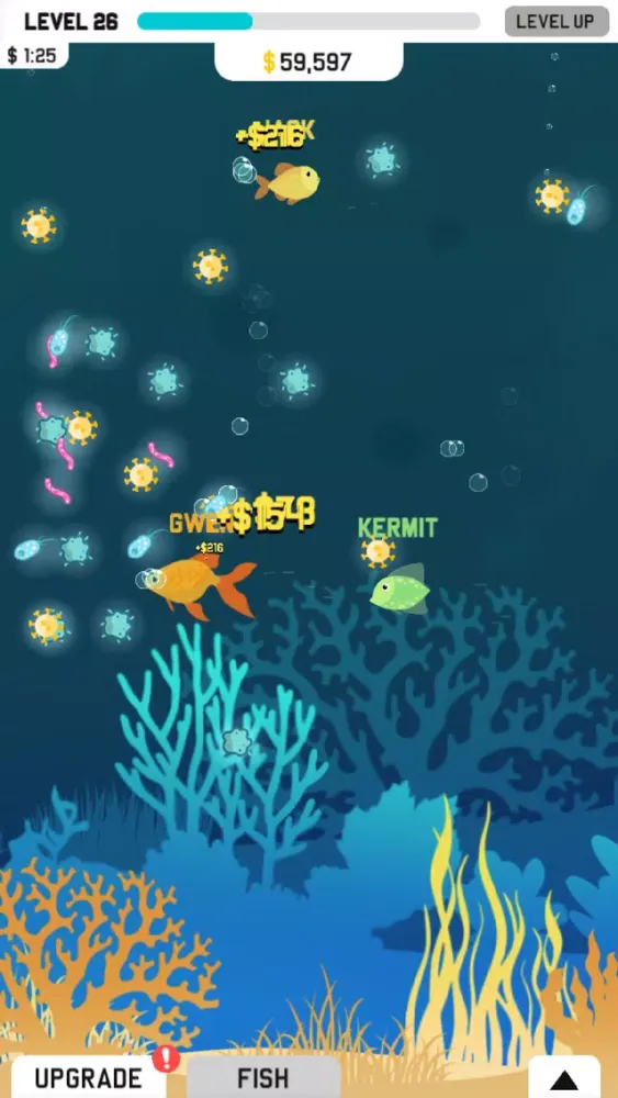 ภาพหน้าจอของ Idle Aqua
