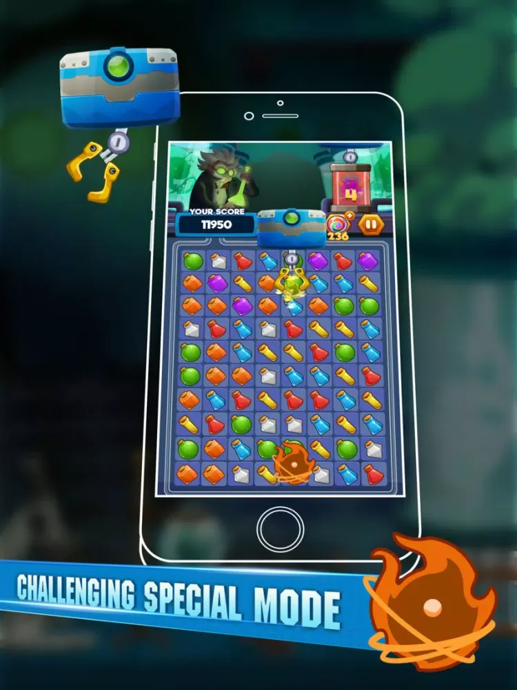 تصاویر LAB Story: Classic Match 3 iPad 
