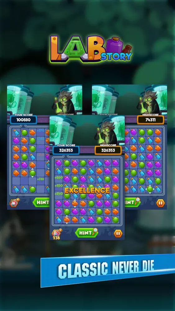 تصاویر LAB Story: Classic Match 3