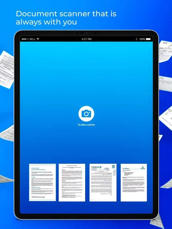 Zrzuty ekranu DocumentScan Plus iPad 