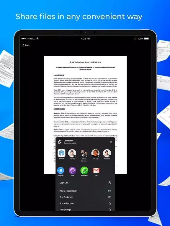 Zrzuty ekranu DocumentScan Plus iPad 