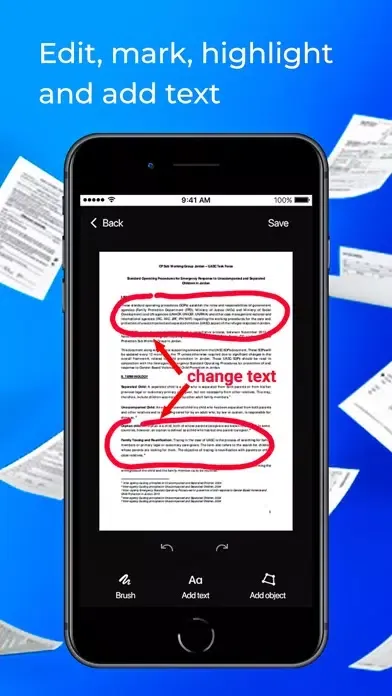 Zrzuty ekranu DocumentScan Plus