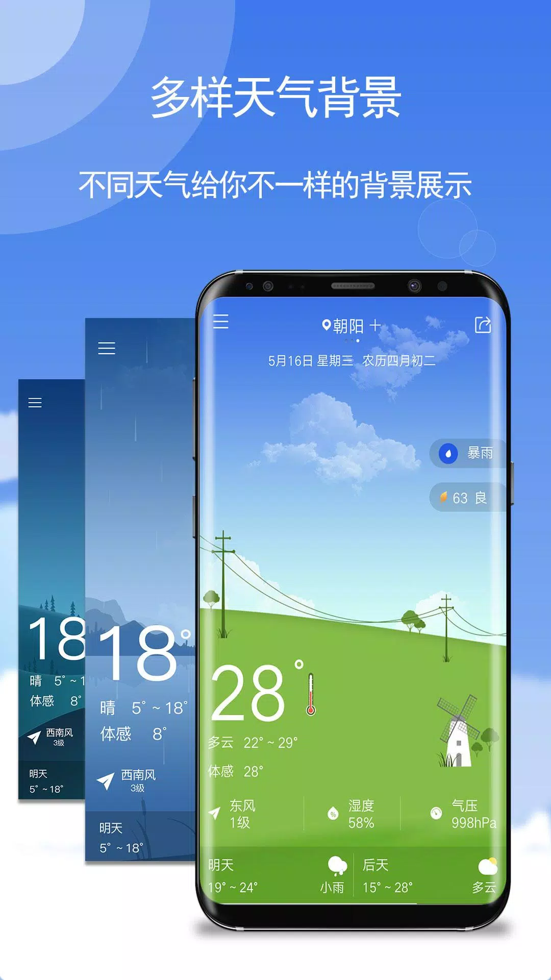 玛雅天气capturas de pantalla de la aplicación3