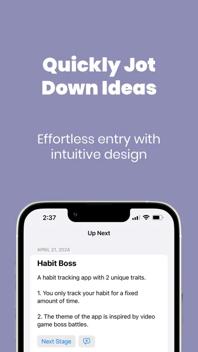 Скриншоты Napkin: Track Ideas & Projects