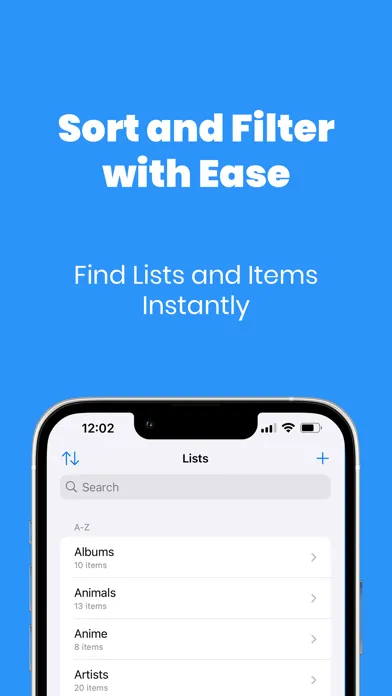 Rankify: Rank Your Lists Screenshots