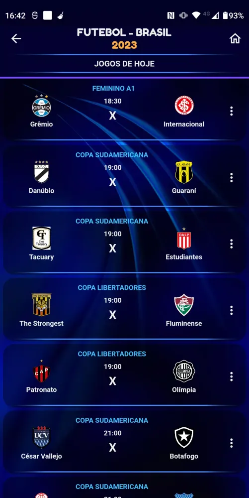 Brasileirão Série D PRO Info7 سکرین شاٹس