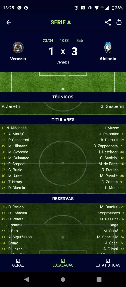 Скриншоты Campeonato Italiano PRO Info7