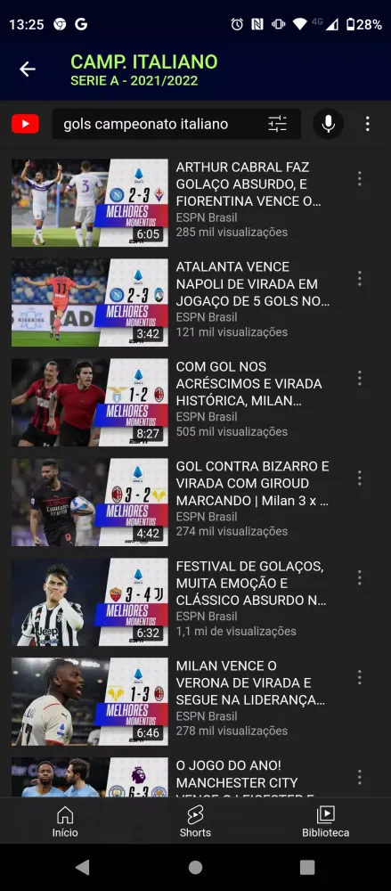 Скриншоты Campeonato Italiano PRO Info7
