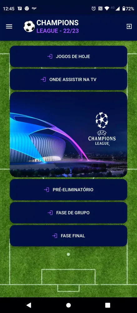 Liga dos Campeões Screenshots