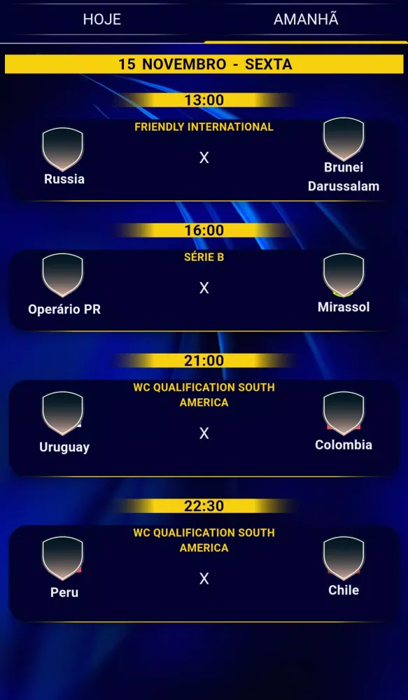 Futebol Brasil应用截图