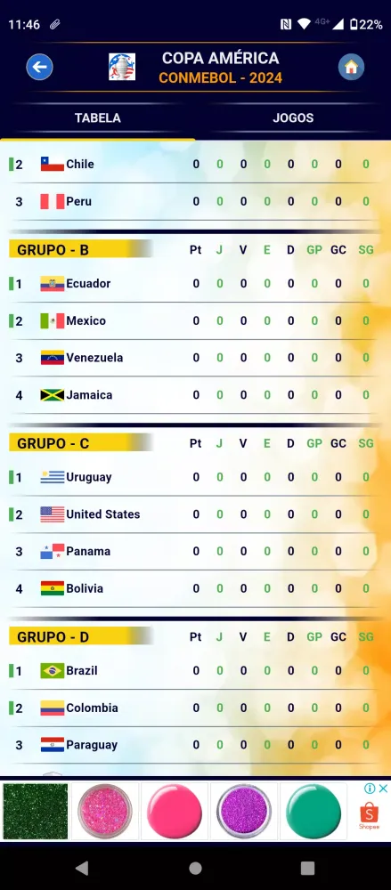 Copa América Screenshots
