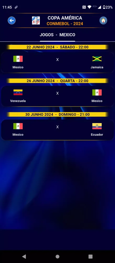 Copa América Screenshots