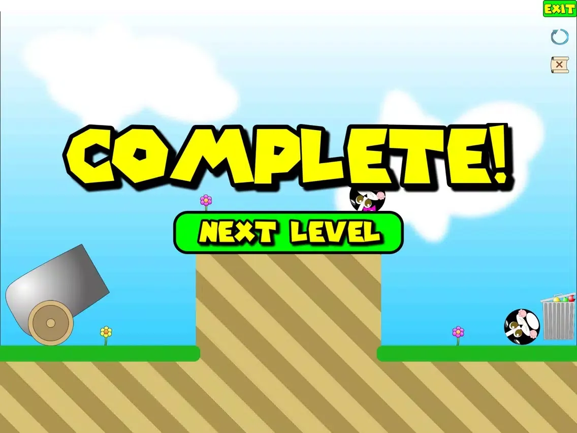 تصاویر Kids Fun - Card Matching, Coloring Book, Physics Puzzle Game: Adventures of Mr. Skunk iPad 