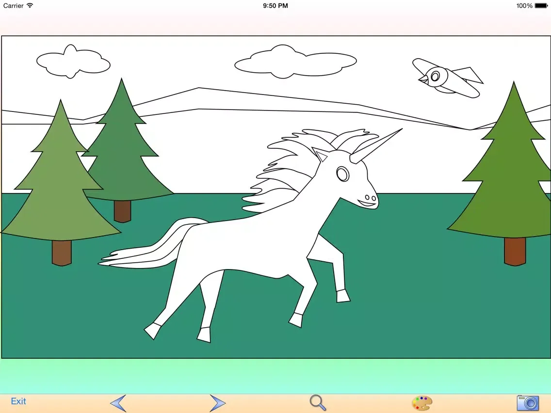 تصاویر Kids Fun - Card Matching, Coloring Book, Physics Puzzle Game: Adventures of Mr. Skunk iPad 