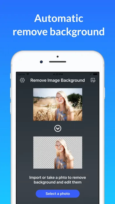 Capturas de pantalla de Background Eraser - AI Remove