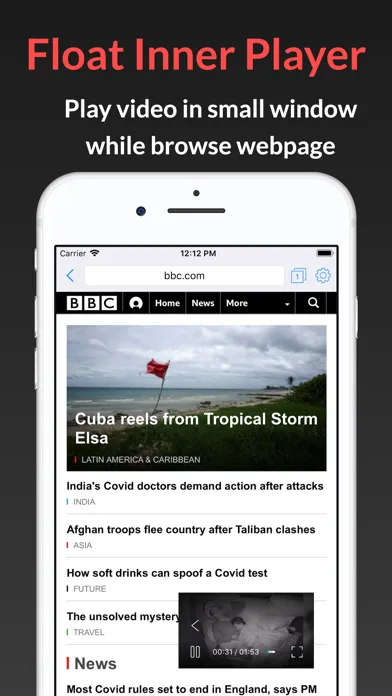 ESBrowser - Float Video Player Screenshots