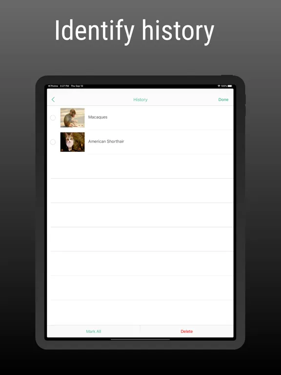 ianimal - animal Identifier iPad  سکرین شاٹس