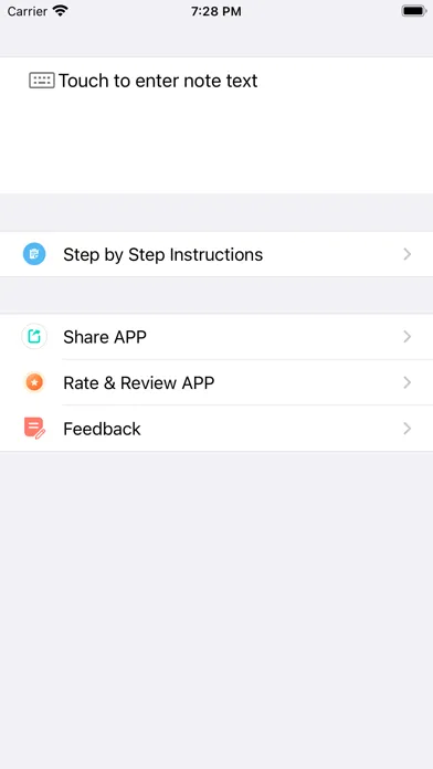 Lock Screen Note - Show Notes应用截图