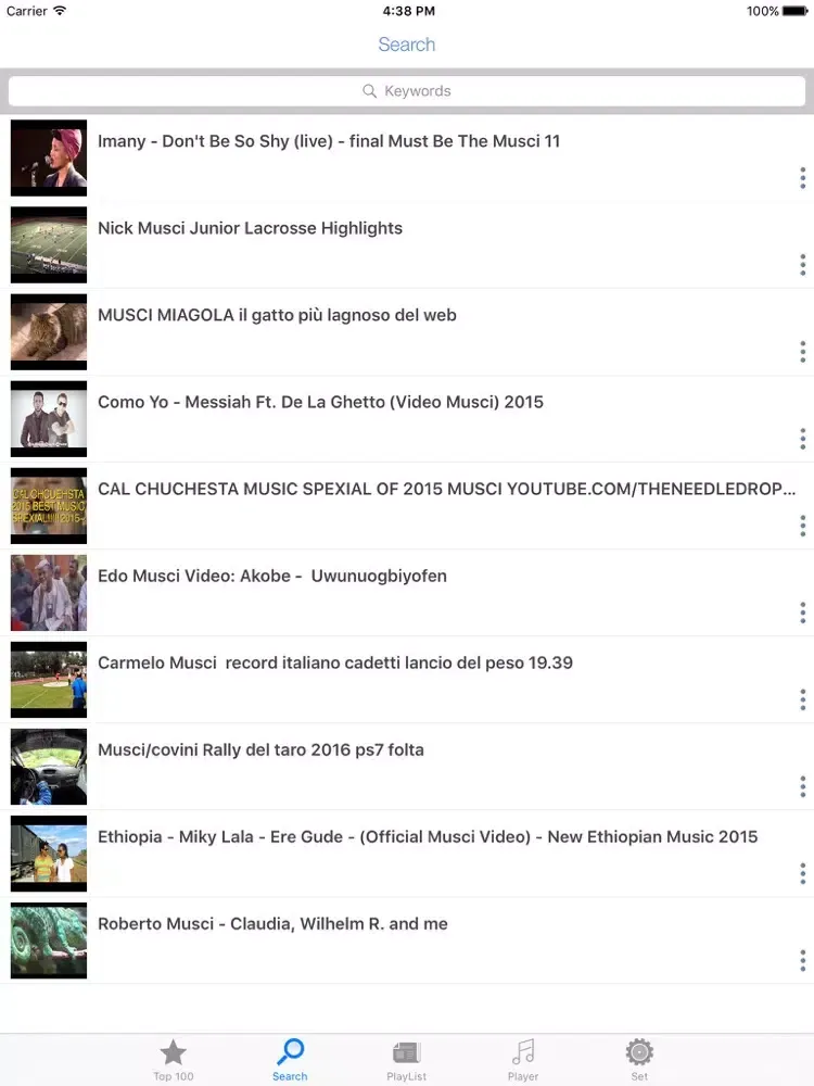 Capturas de pantalla de Free Music - Unlimited Music & Cloud Songs Player For YouTube iPad 