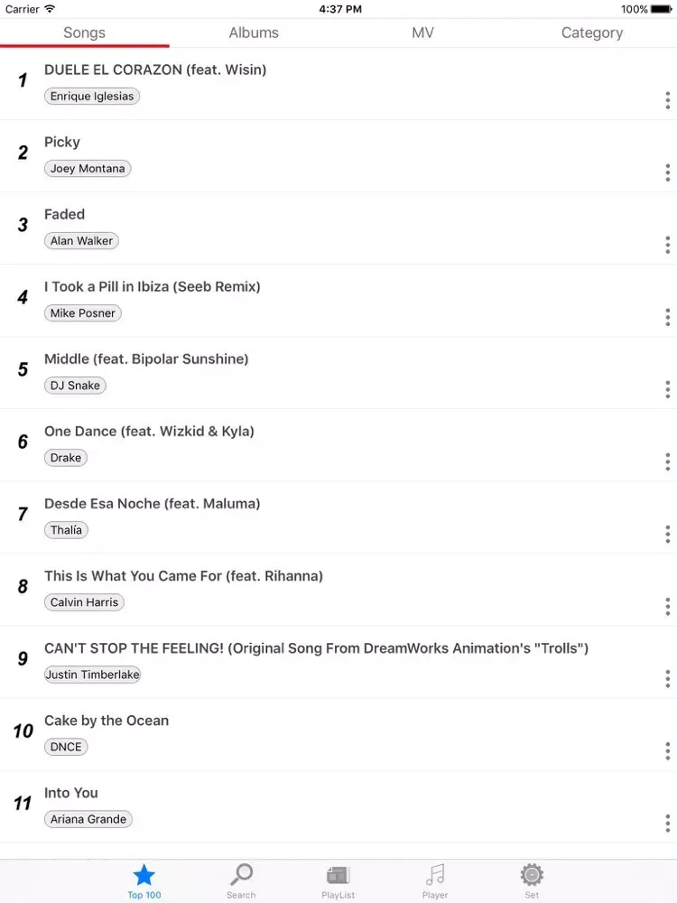 Capturas de pantalla de Free Music - Unlimited Music & Cloud Songs Player For YouTube iPad 