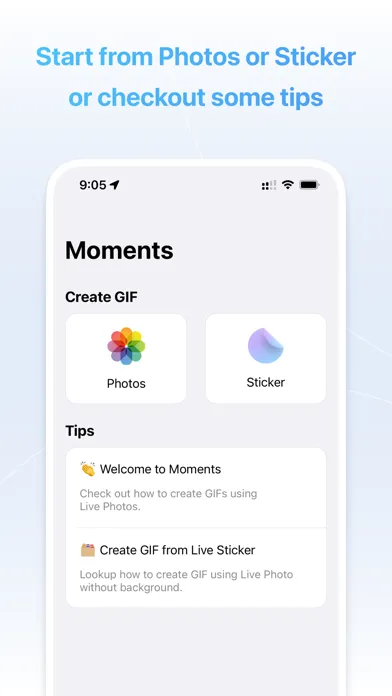 Moments - Emoji Maker سکرین شاٹس