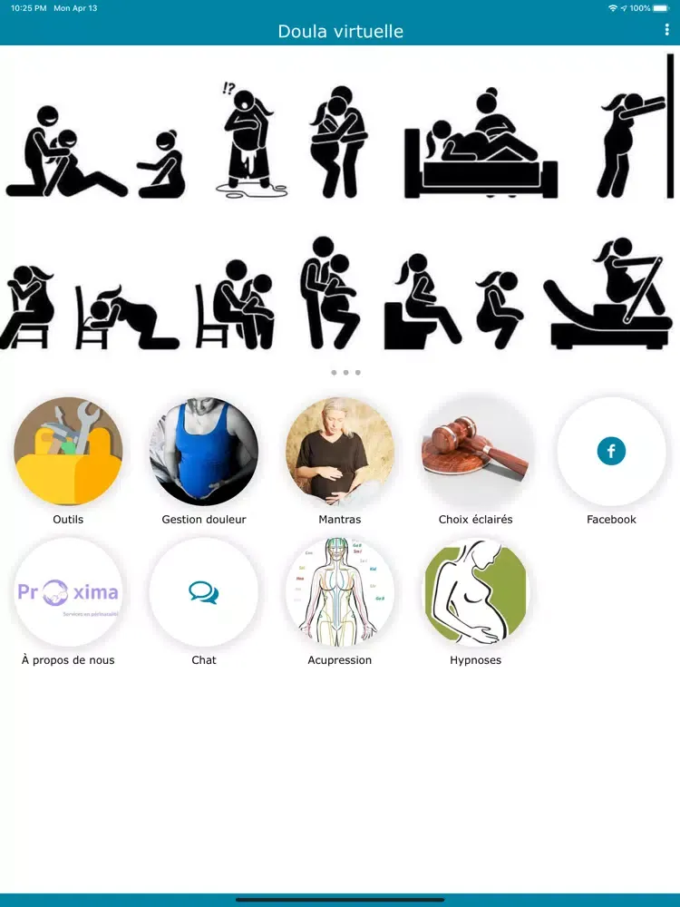 Doula virtuelle iPad  سکرین شاٹس