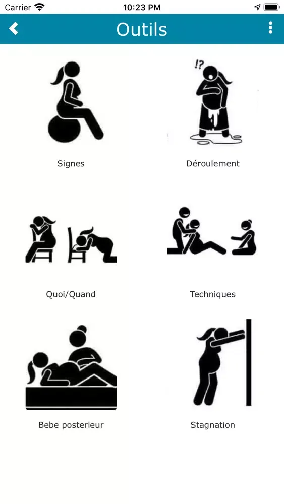 Doula virtuelle سکرین شاٹس
