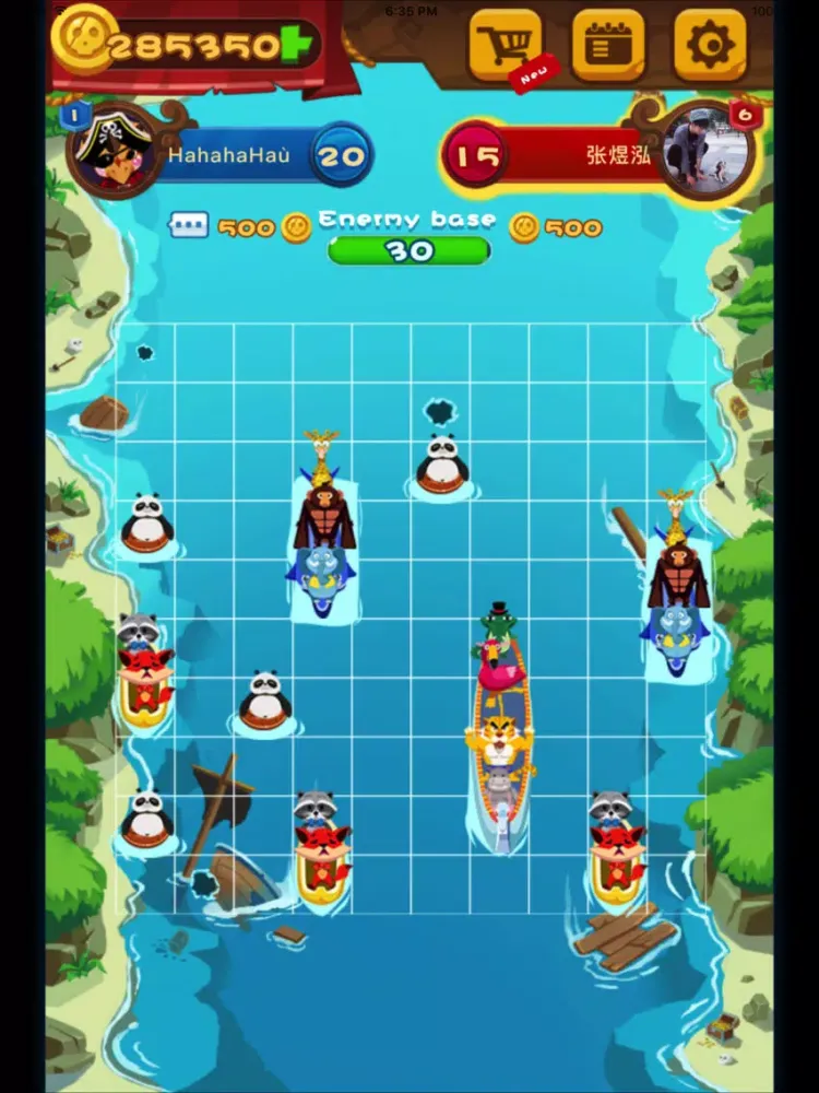 Tangkapan layar Corsairs iPad 