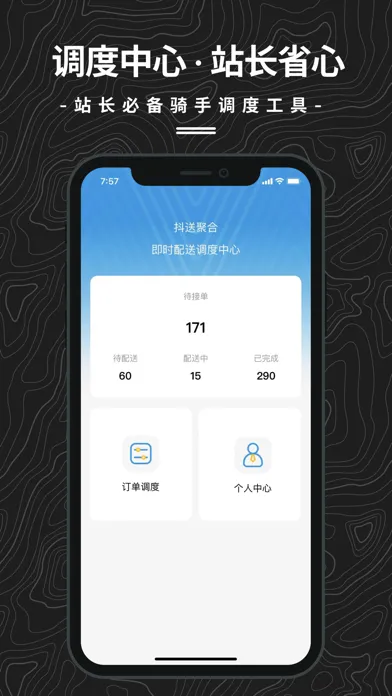 抖送调度端-订单实时监控 Ekran Görüntüleri
