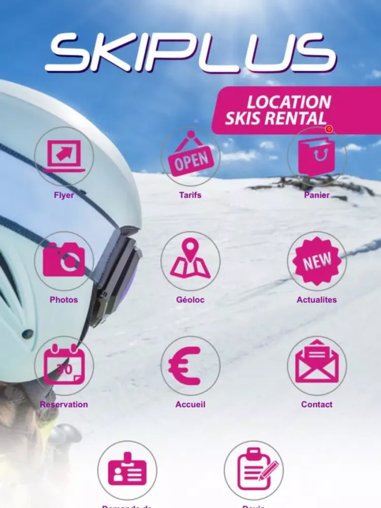 Ảnh chụp màn hình của Ski Plus Saint Gervais iPad 