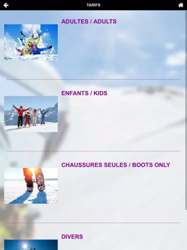 Ảnh chụp màn hình của Ski Plus Saint Gervais iPad 