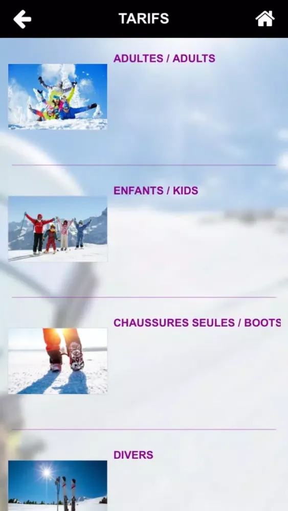 Ảnh chụp màn hình của Ski Plus Saint Gervais