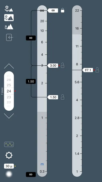 Ảnh chụp màn hình của TrueDoF-Pro DoF Calculator