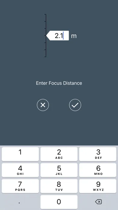 Ảnh chụp màn hình của TrueDoF-Pro DoF Calculator