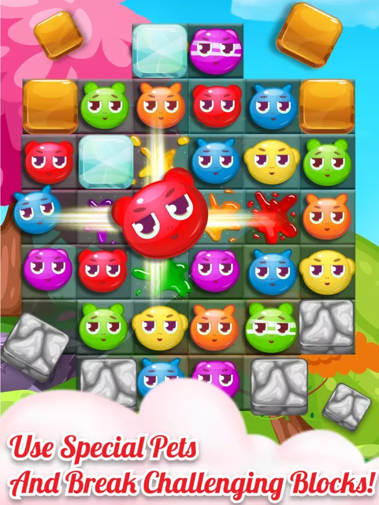 Capturas de tela do Pets Farm - Match 3 Adventure iPad 
