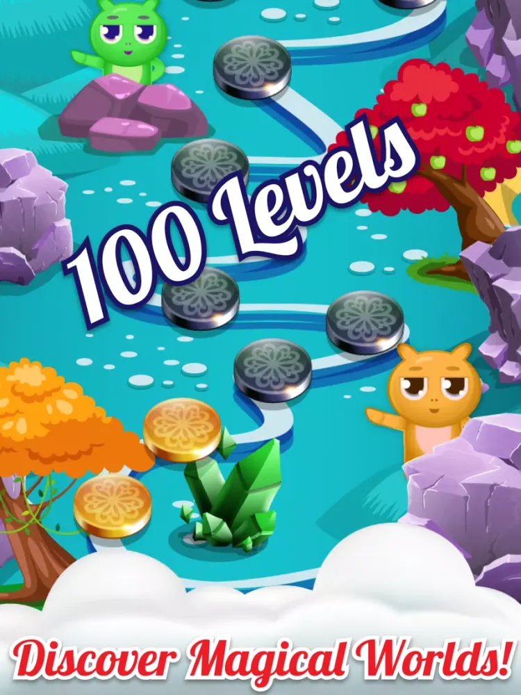 Capturas de tela do Pets Farm - Match 3 Adventure iPad 