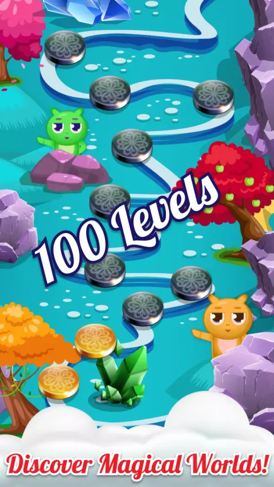 Capturas de tela do Pets Farm - Match 3 Adventure