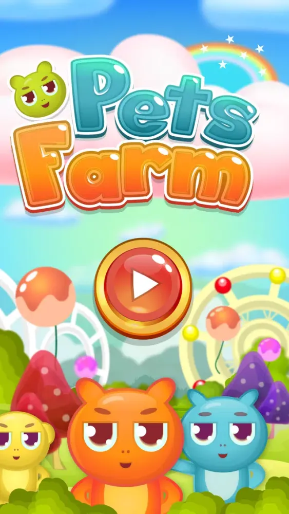 Capturas de tela do Pets Farm - Match 3 Adventure