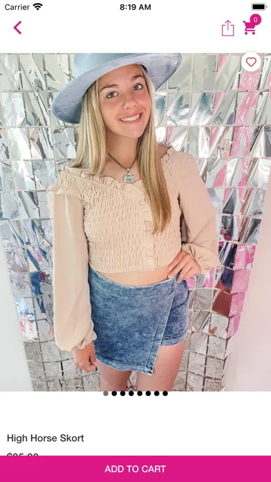 Screenshot di Dove + Bri Boutique