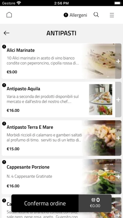 Zrzuty ekranu Dove C'era L'Aquila