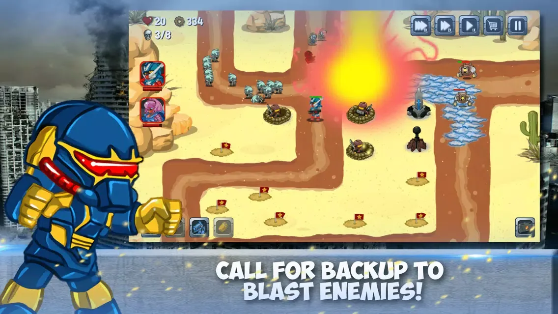 Tower Defense - Galaxy Battle स्क्रीनशॉट