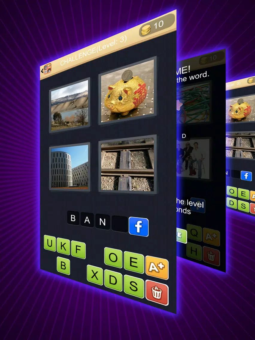 Guess Picture with One Word (Trivia Quiz) iPad  スクリーンショット