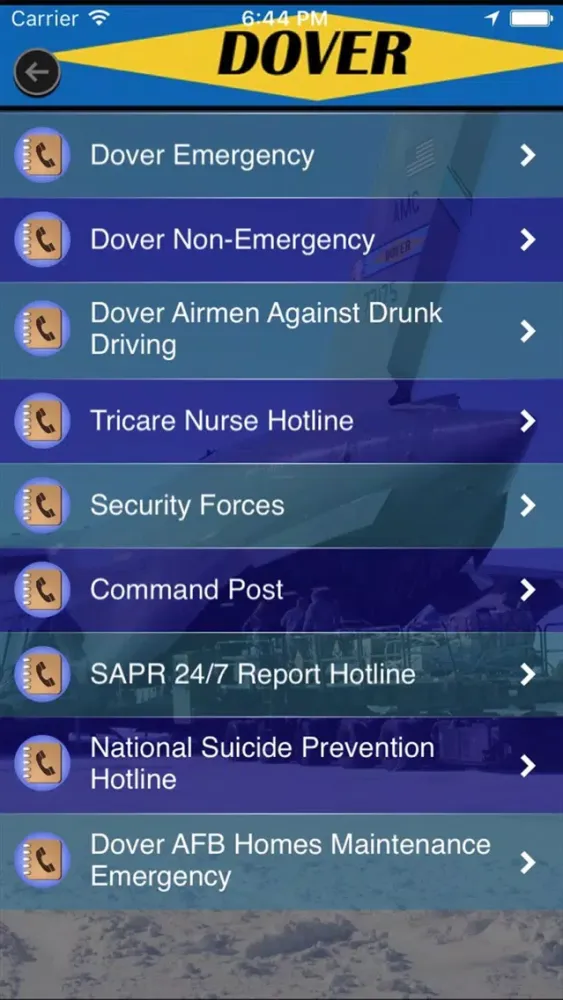Dover Air Force Base Screenshots